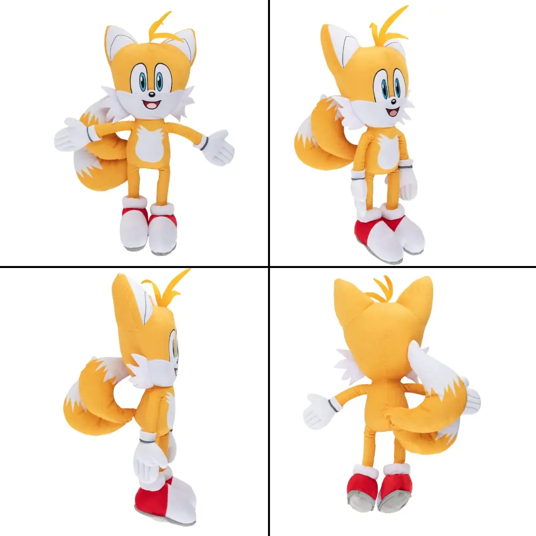 Franco Sonic The Hedgehog Tails Plush Pillow (Official Sega) | Soft Microfiber, 20" - view 4
