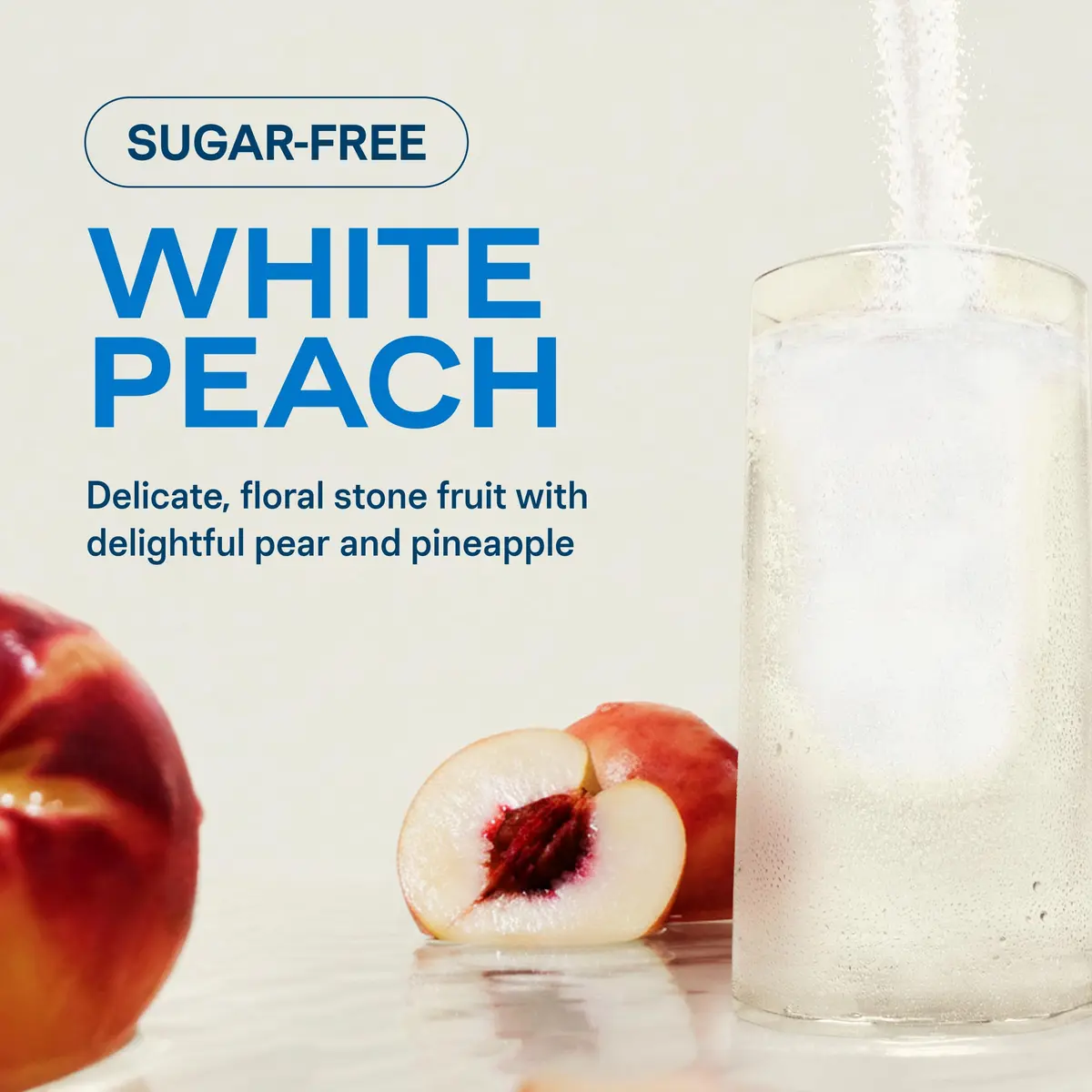 Liquid I.V. Sugar-Free Hydration Multiplier Electrolytes White Peach 14 Count | Clinically Proven Hydration - view 2