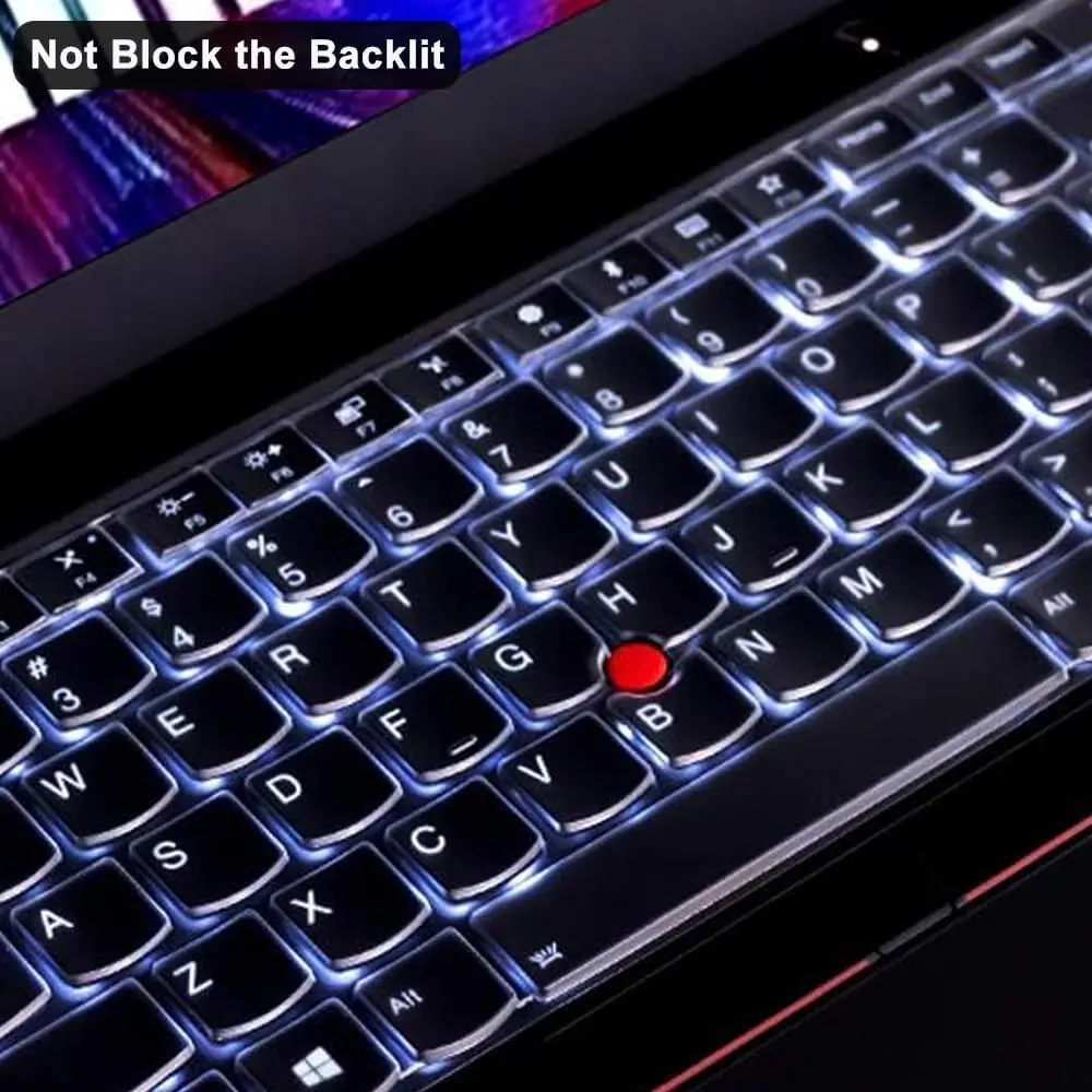 MUBUY-GOL Keyboard Cover for Lenovo ThinkPad E16 L16 T16 T16g P16 P16v P16s 16" & L15 Gen 4/3 15.6" (US Layout) | Thin TPU Protector - view 6