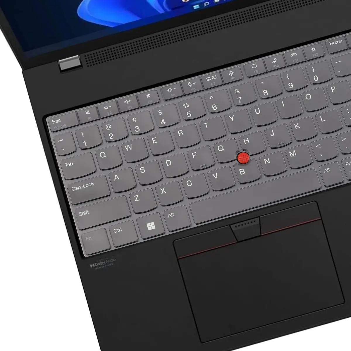 MUBUY-GOL Keyboard Cover for Lenovo ThinkPad E16 L16 T16 T16g P16 P16v P16s 16" & L15 Gen 4/3 15.6" (US Layout) | Thin TPU Protector - view 3