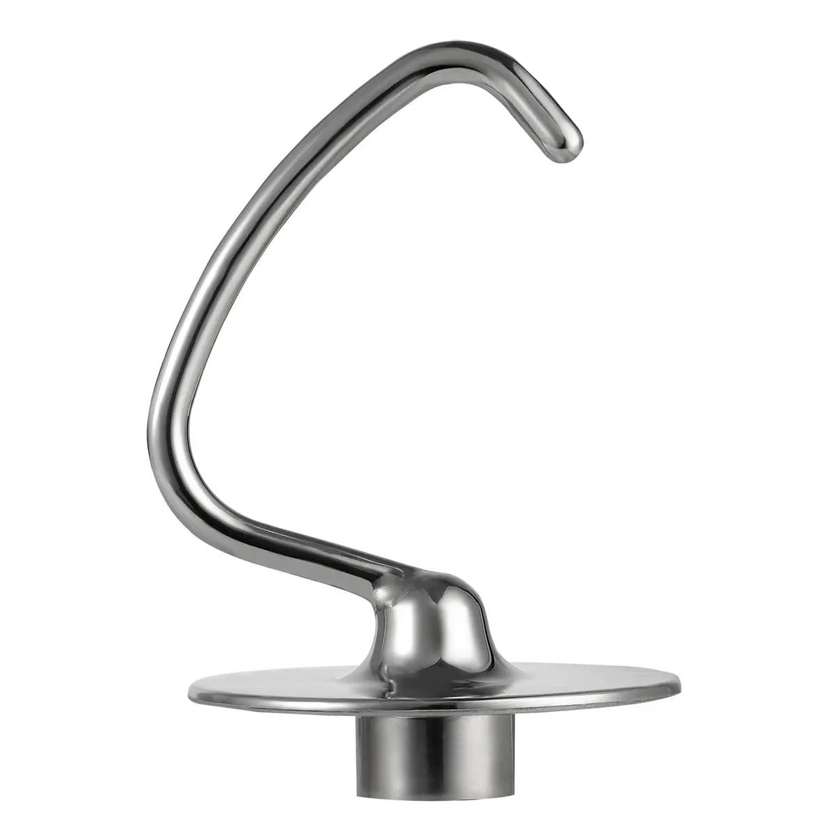 Lawenme Stainless Steel Dough Hook for KitchenAid 4.5-5 Quart | Heavy-Duty, Rust-Proof, Dishwasher Safe - view 2