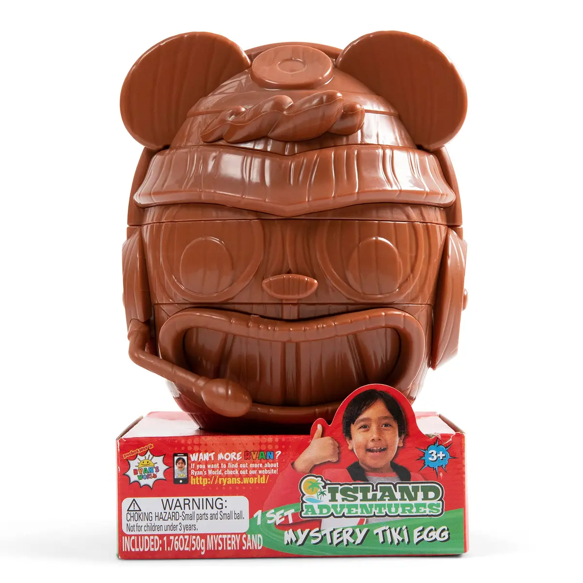 Ryan's World Island Adventures Mystery Tiki Egg | Collectable Surprise Toy for Kids Aged 3+ - main product image