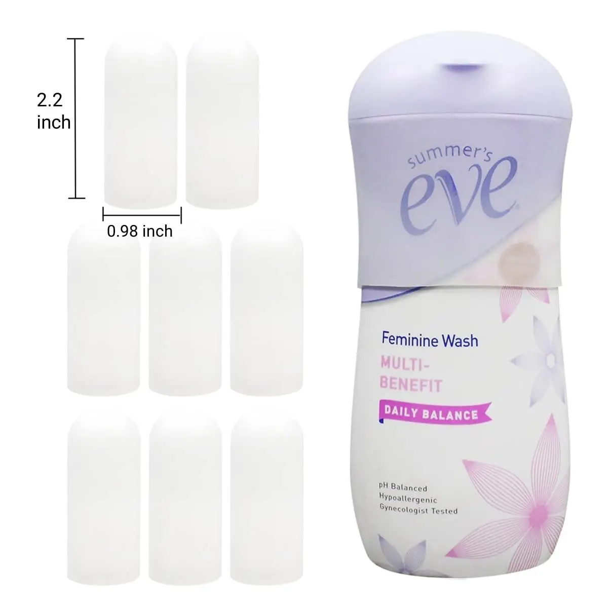 TRANOMOS Silicone Bottle Cover for Travel Toiletries | Leak Proof, Reusable, Compact (70-120 chars) - view 8