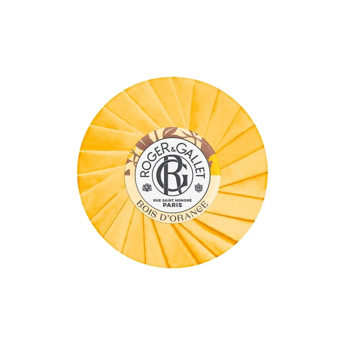 ROGER & GALLET Bois d'Orange Perfumed Soap, 100 g | French craftsmanship, natural ingredients, citrus aroma - main product image