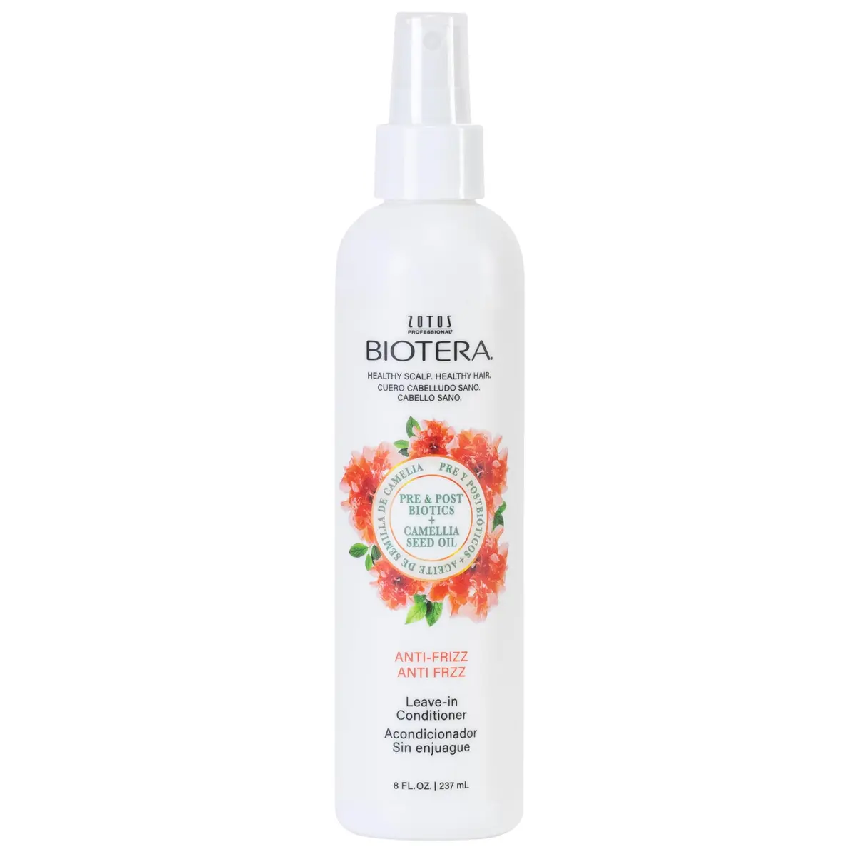 Biotera Anti-Frizz Leave-In Conditioner for Frizzy, Unruly Hair – Deep Hydration & Control, 8 Fl Oz - main product image