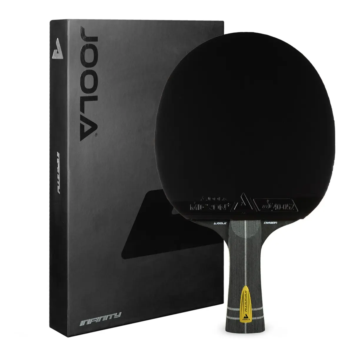 JOOLA Infinity Carbon Professional Ping Pong Paddle with Ergonomic Grip - ITTF Approved - 29.5cm (11.61in) | Advanced Control & Speed - main product image