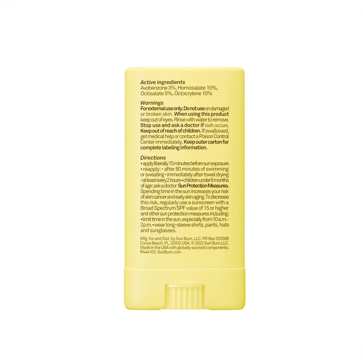 Sun Bum Kids SPF 50 Clear Face Stick Sunscreen 15ml (0.53 oz) | Water Resistant for Active Kids - view 6