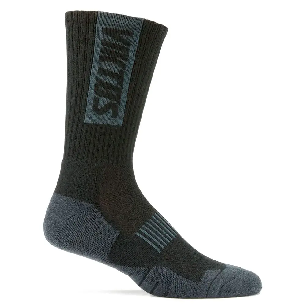 VIKTOS Men's Wartorn Merino Ankle Length Cushioned Breathable Boot Socks | Athletic, Moisture Wicking, Ankle Length, Black - main product image