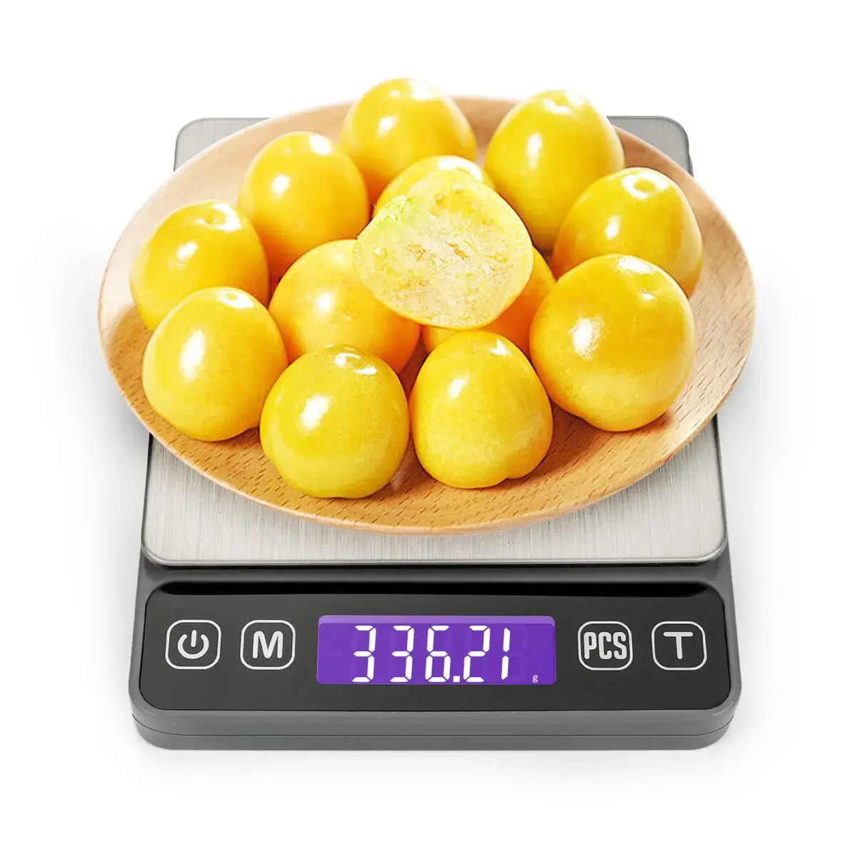 K KitchenTour Grey 500g/0.01g Digital Kitchen Scale | Precision Weighing for Cooking & Ingredients - view 5