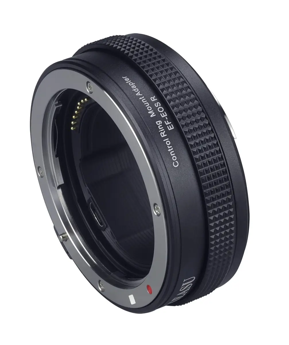 YKEASU Control Ring Mount Adapter EF-EOS R | Compatible with Canon EF/EF-S Lens to Canon EOS R Series Mirrorless Cameras - main product image