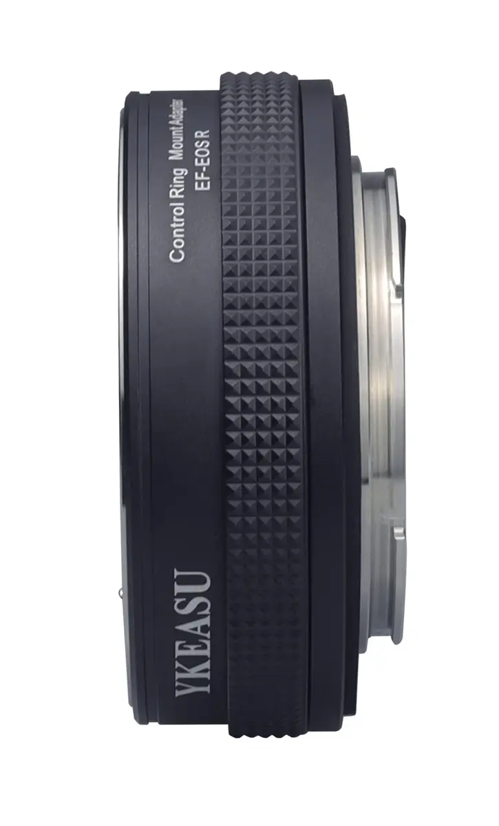 YKEASU Control Ring Mount Adapter EF-EOS R | Compatible with Canon EF/EF-S Lens to Canon EOS R Series Mirrorless Cameras - view 2