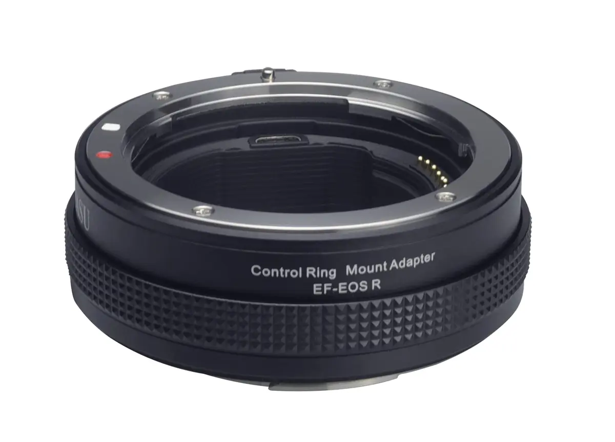 YKEASU Control Ring Mount Adapter EF-EOS R | Compatible with Canon EF/EF-S Lens to Canon EOS R Series Mirrorless Cameras - view 4