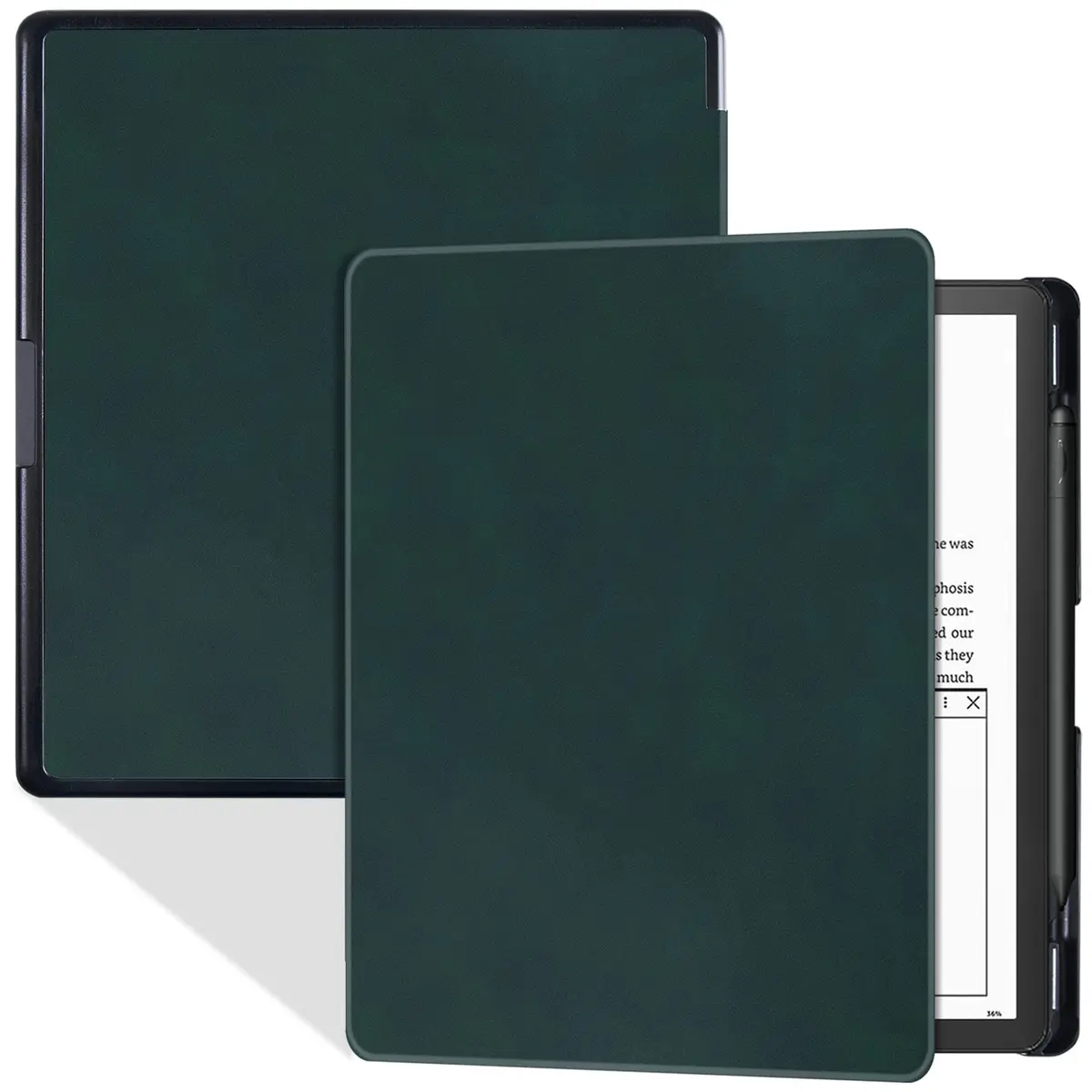 BOZHUORUI Case for 10.2" Kindle Scribe 2022/2024 | Slim Durable Cover with Pen Slot - main product image