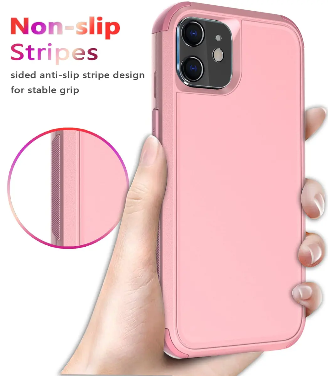 Diverbox for iPhone 11 Case Pink | Shockproof & Dropproof Heavy Duty Protection - view 5
