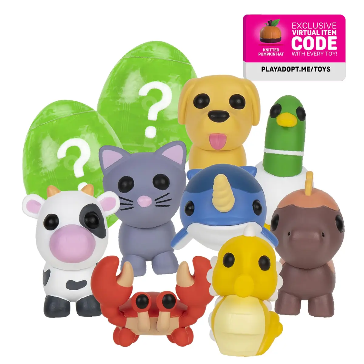 Adopt Me! 10 Pack Series 1 Mystery Pets | Virtual Item Code Included for Kids 6+ - view 3