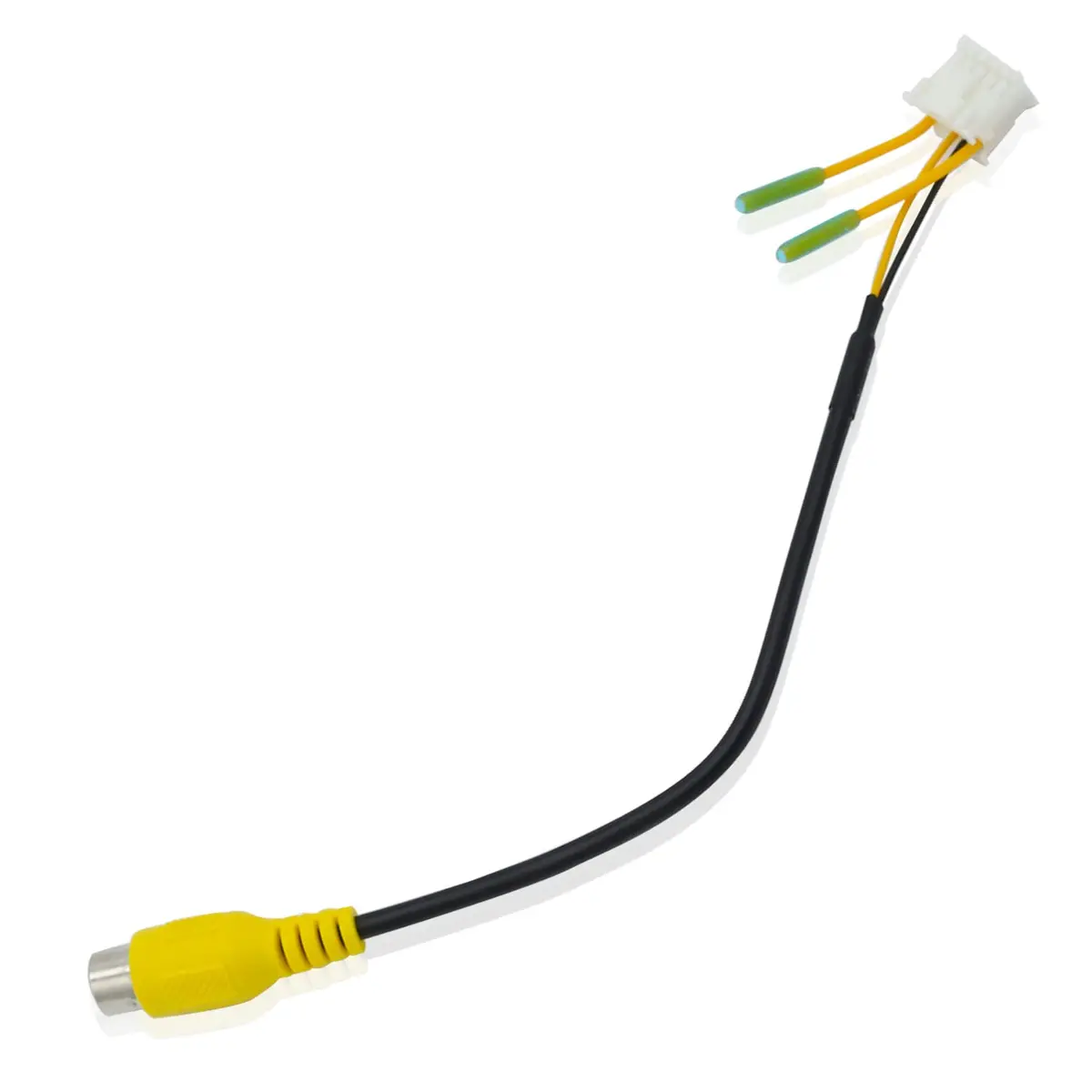 Fiegromech 10Pin Android Car Stereo RCA Plug Harness 18.5 cm (7.28 inches) | Plug and Play Backup Camera Adapter - view 6