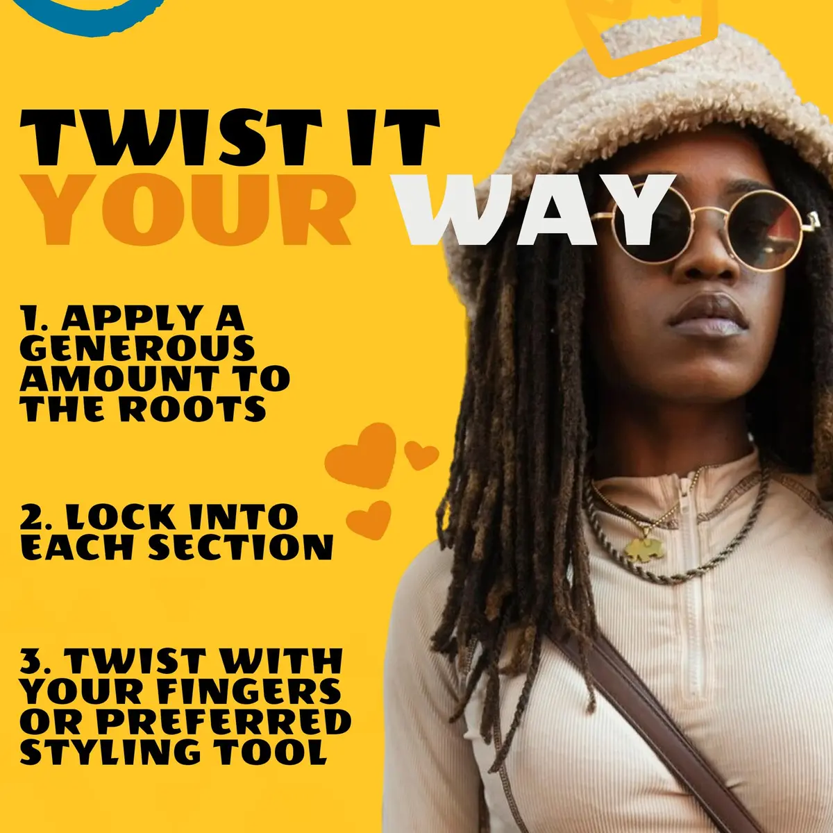 AllDay Locks Lock N Twist Supreme Hold, Edge Control, 15 Oz Jar | Maximum Locking Gel for Dreadlocks & Locs - view 5