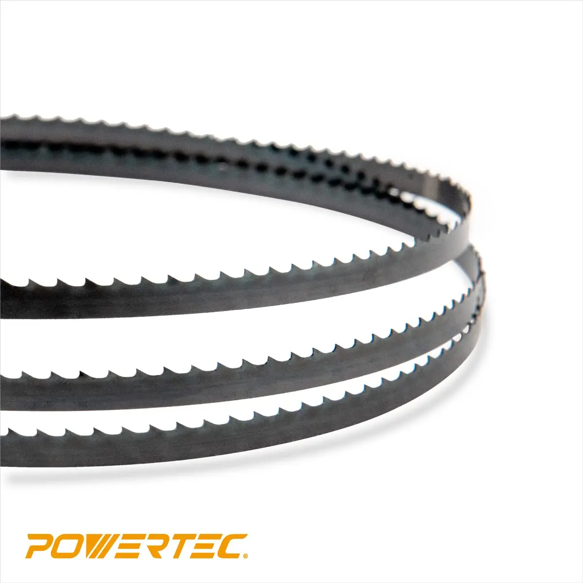 POWERTEC 56-7/8 Inch Bandsaw Blades, 1/4" x 6 TPI | High Carbon Steel for Woodworking - view 4
