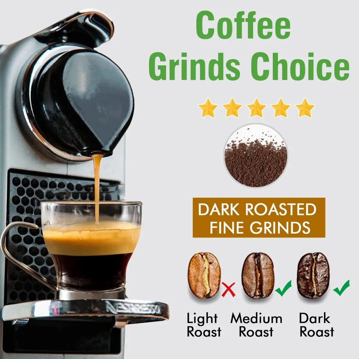 CAPMESSO Reusable Capsules for Nespresso OriginalLine: 6 Stainless Pods + 100 Lids + Wood Tray - view 3
