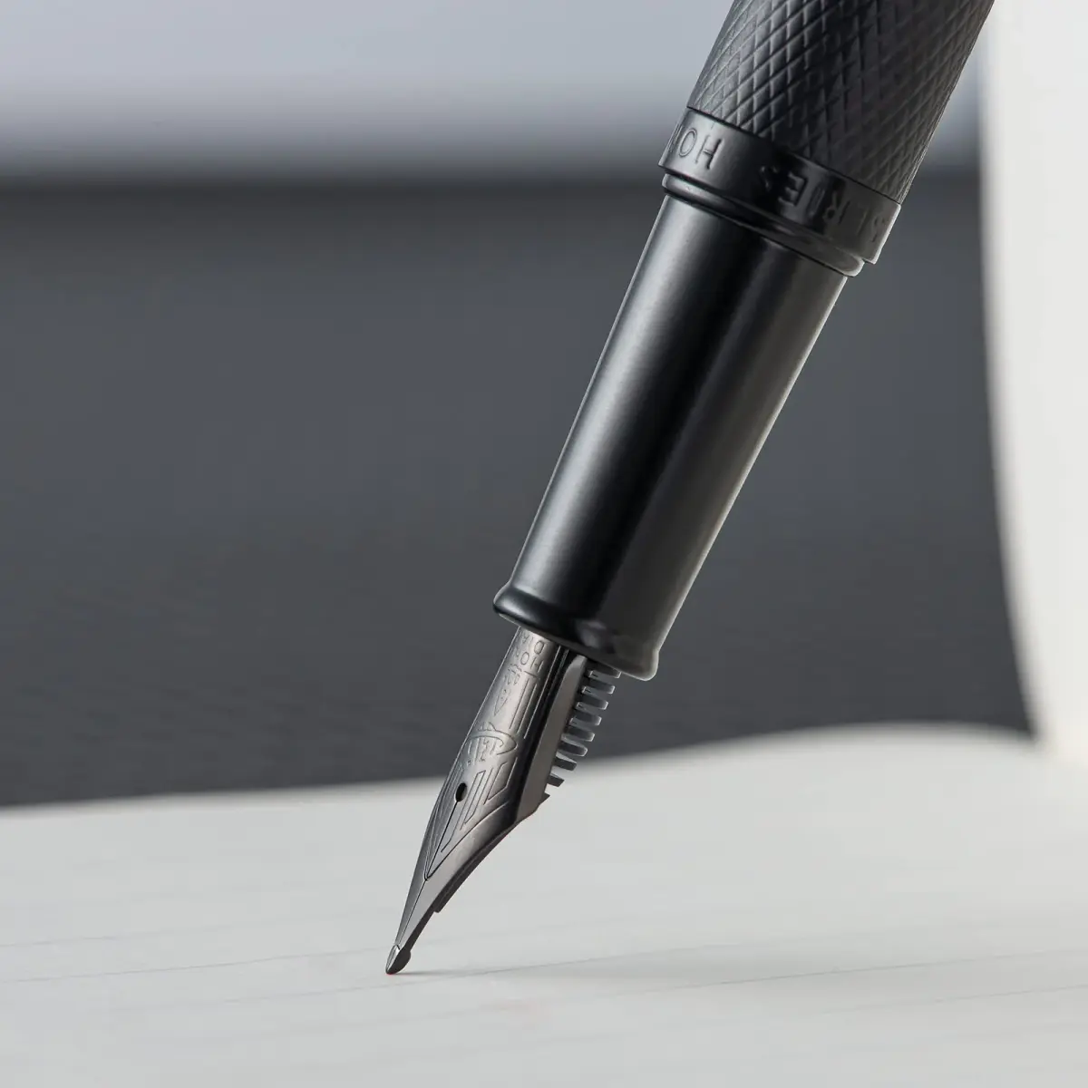 Asvine Black Forest Fountain Pen Blade Nib 13.8cm (5.43in) | Smooth Ink Flow for Calligraphy - view 7