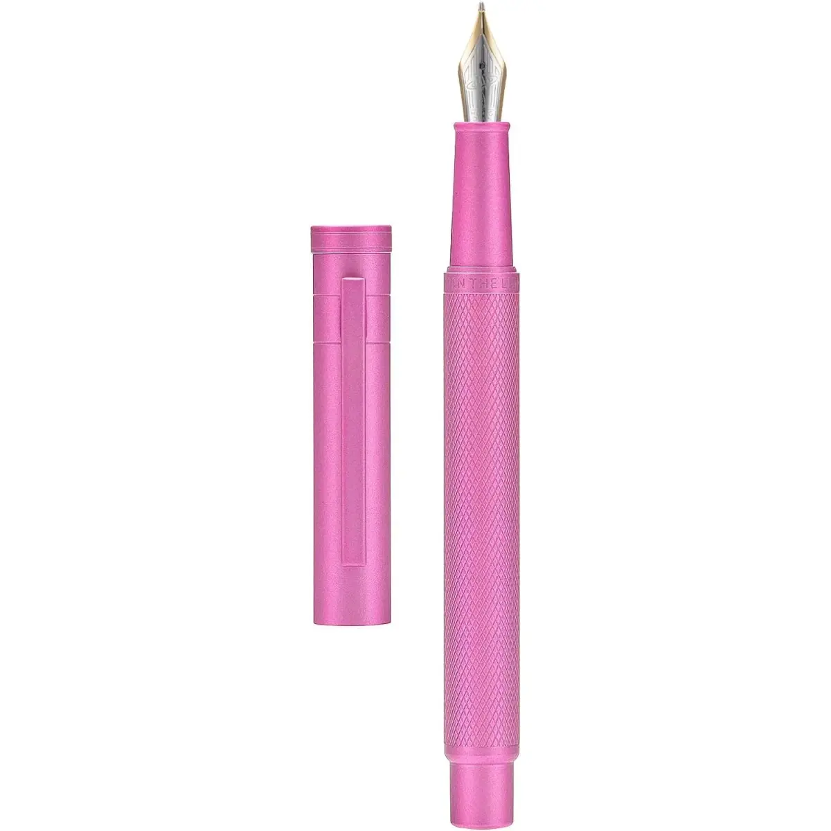 Asvine Hongdian 1851 Pink Long Knife Point Fountain Pen - Smooth Ink Flow for Daily Writing - main product image