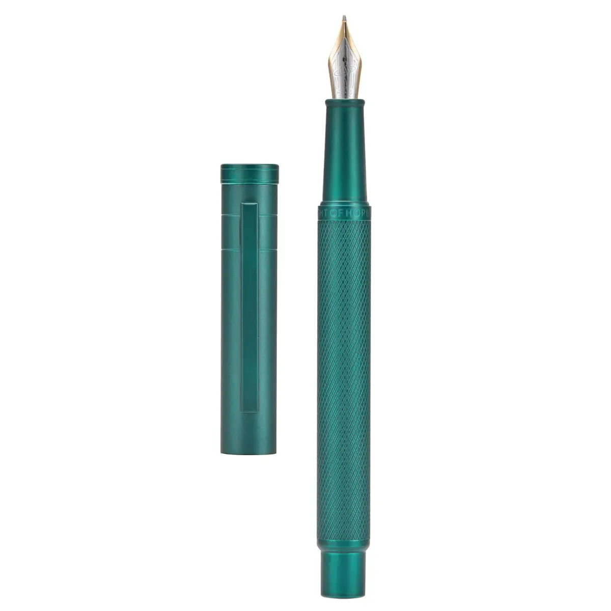 Asvine Green Forest Fountain Pen Blade Nib 11mm (0.43 in) | Classic Design Calligraphy Pen - main product image