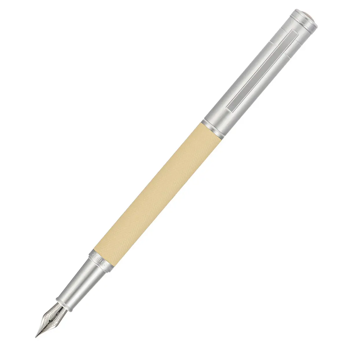 Asvine White Forest Fountain Pen Blade Nib Classic Design Calligraphy Pen with Converter and Metal Pen Case Set - view 8