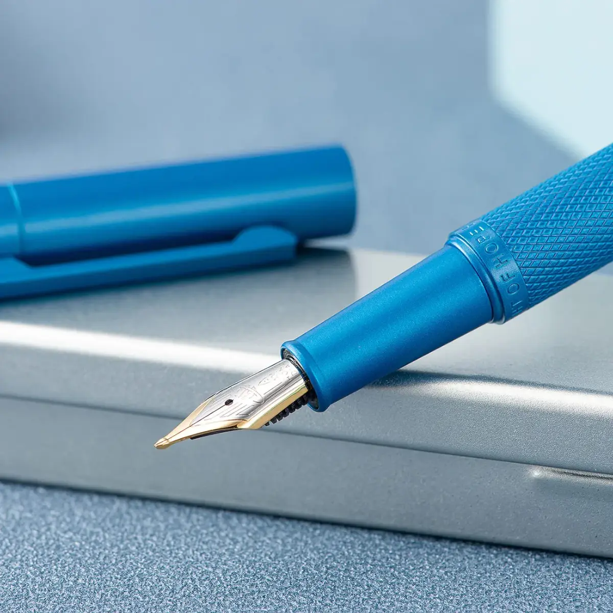 Asvine Hongdian 1851 Fountain Pen Blade Nib 13.8cm (5.4in) | Smooth Ink Flow for Daily Writing - view 8