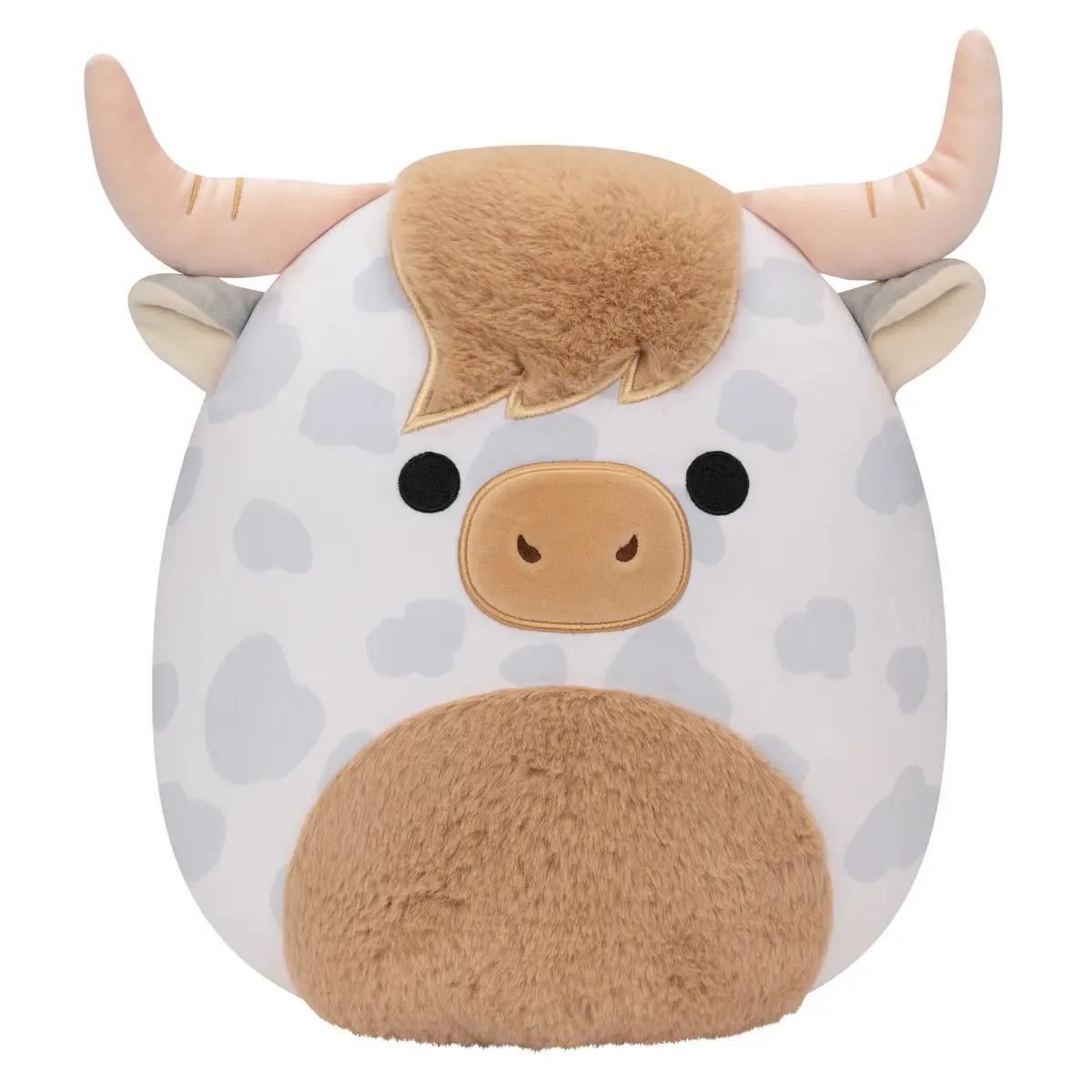 Squishmallows 12-Inch Borsa Highland Cow Plush | Ultrasoft Official Jazwares Toy - main product image