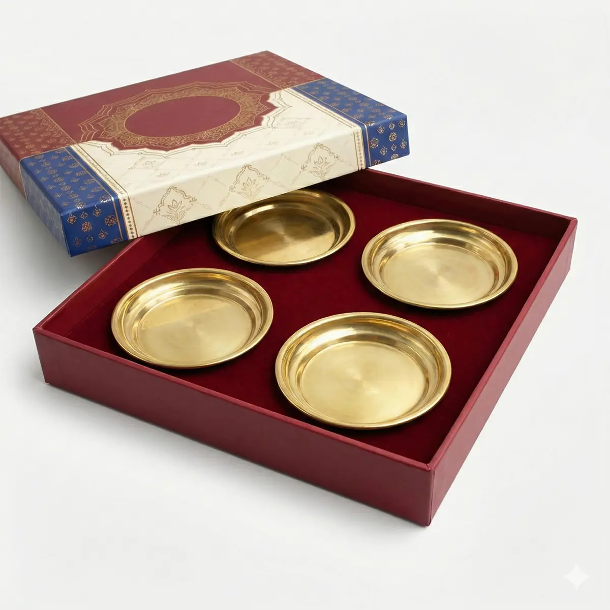 Spillbox Traditional Brass Diya for Puja | Elegant Handcrafted Oil Lamp for Home Temple Decor - view 7