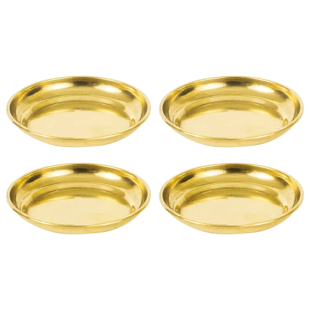 Spillbox Traditional Brass Diya for Puja | Elegant Handcrafted Oil Lamp for Home Temple Decor - view 4