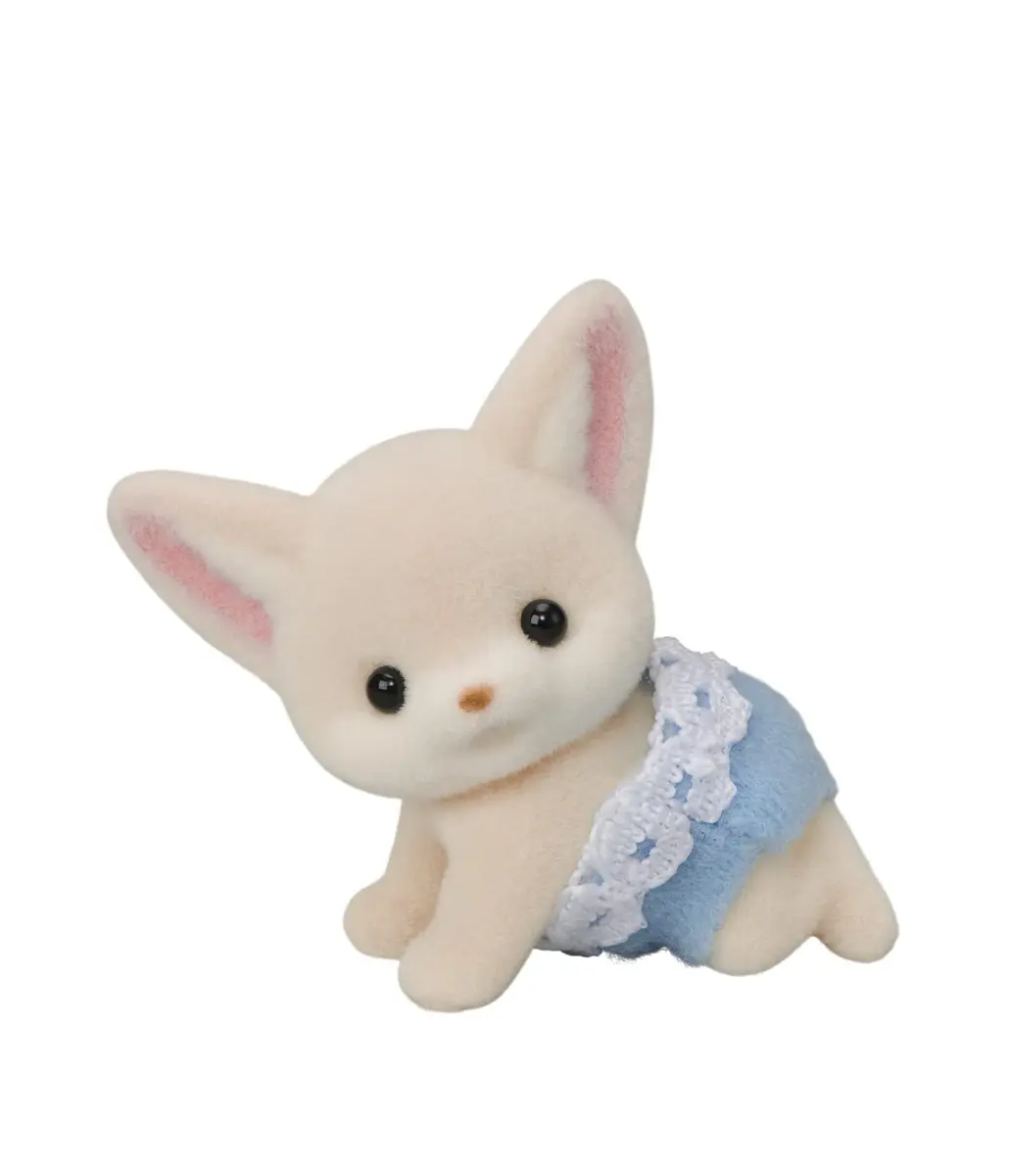 Calico Critters Fennec Fox Twins Collectible Dollhouse Dolls | Poseable Twin Figures for Kids 3+ - view 3