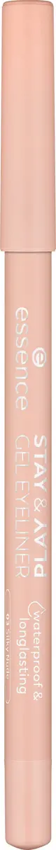 Essence Stay & Play Gel Eyeliner Pencil 03 Silky Nude | Waterproof, Long-Lasting, Vegan - view 2