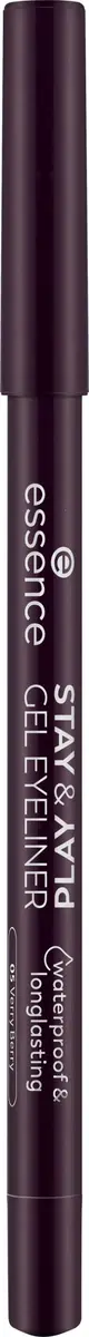 Essence Stay & Play Gel Eyeliner Pencil 0.2 Fl Oz | Waterproof, Long-Lasting, Vegan - view 2