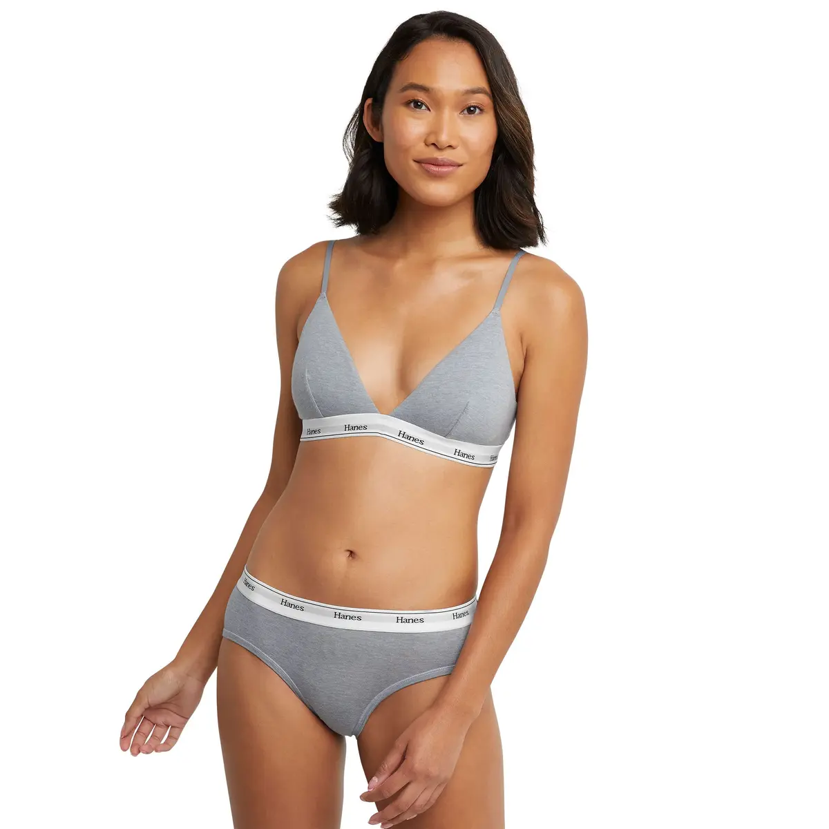 Hanes Originals Women's Stretch-Cotton Hipster Panties 6-Pack | Comfortable & Breathable for Daily Wear - view 2