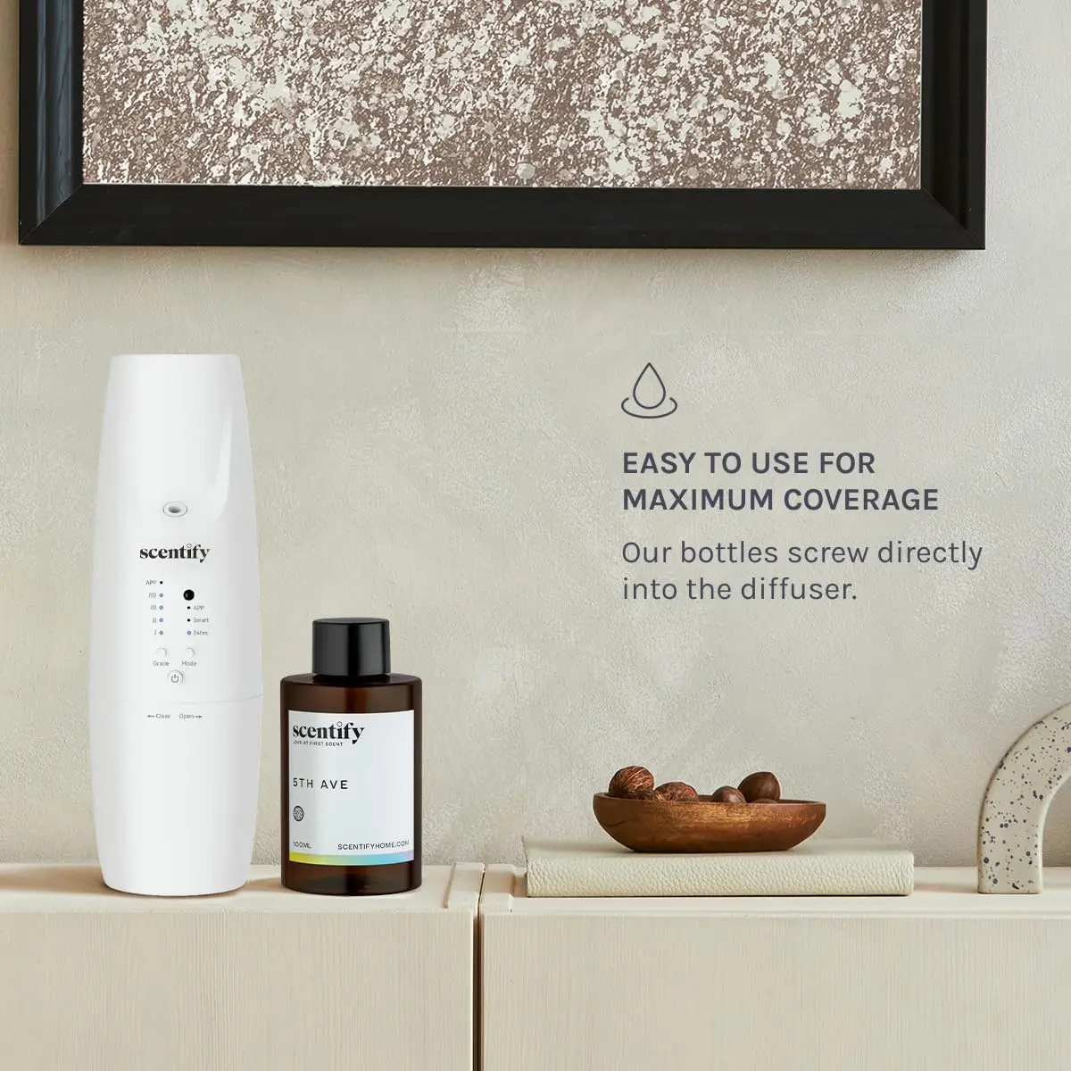 Scentify 5th Ave Aroma Oil Refill 100ml | Luxurious Diffuser Fragrance for Relaxation - view 5