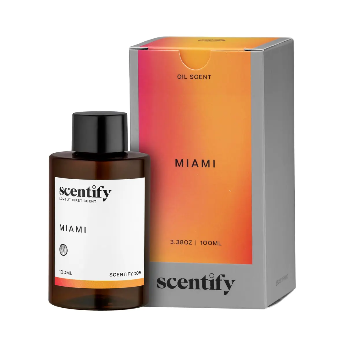 Scentify Miami Aroma Oil Refill 100ml | Luxurious Diffuser Oil with Cashmere & Coconut Notes - main product image