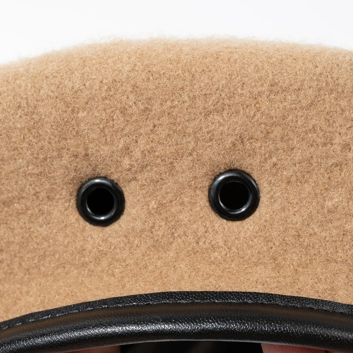 Gajaous British Military Beret Navy Blue | 100% Wool, Adjustable Fit, Leather Sweatband - view 9