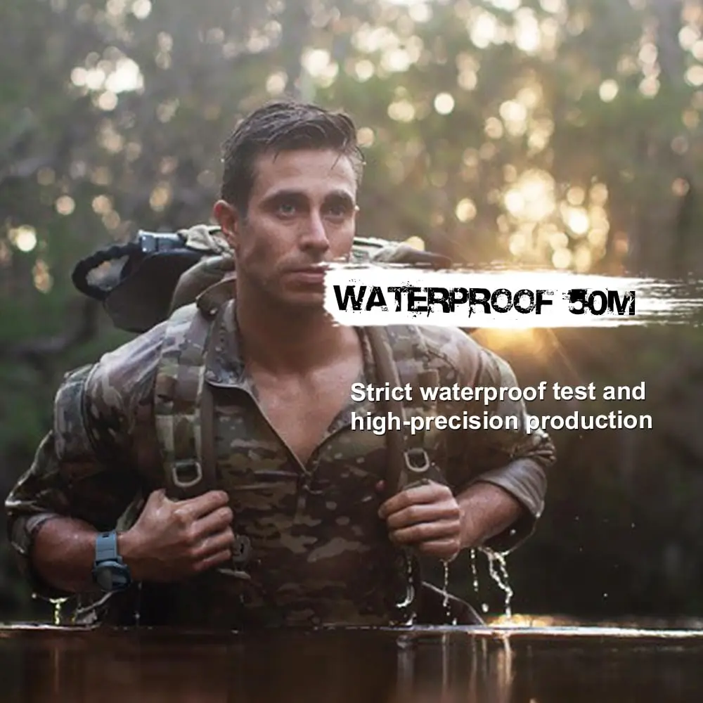 NORTH EDGE Digital-Watch Sports Watch - Large Face Waterproof with Stopwatch Alarm EL Back Light - view 3