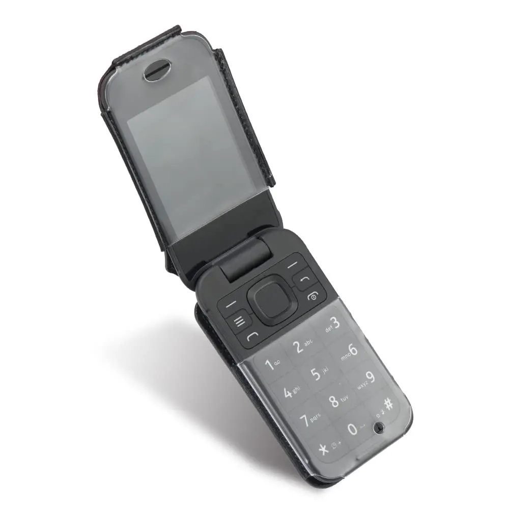 BELTRON Leather Fitted Case for Nokia 2760, Nokia 2780 Flip Phone | Secure Leather Cover with Belt Clip - view 5