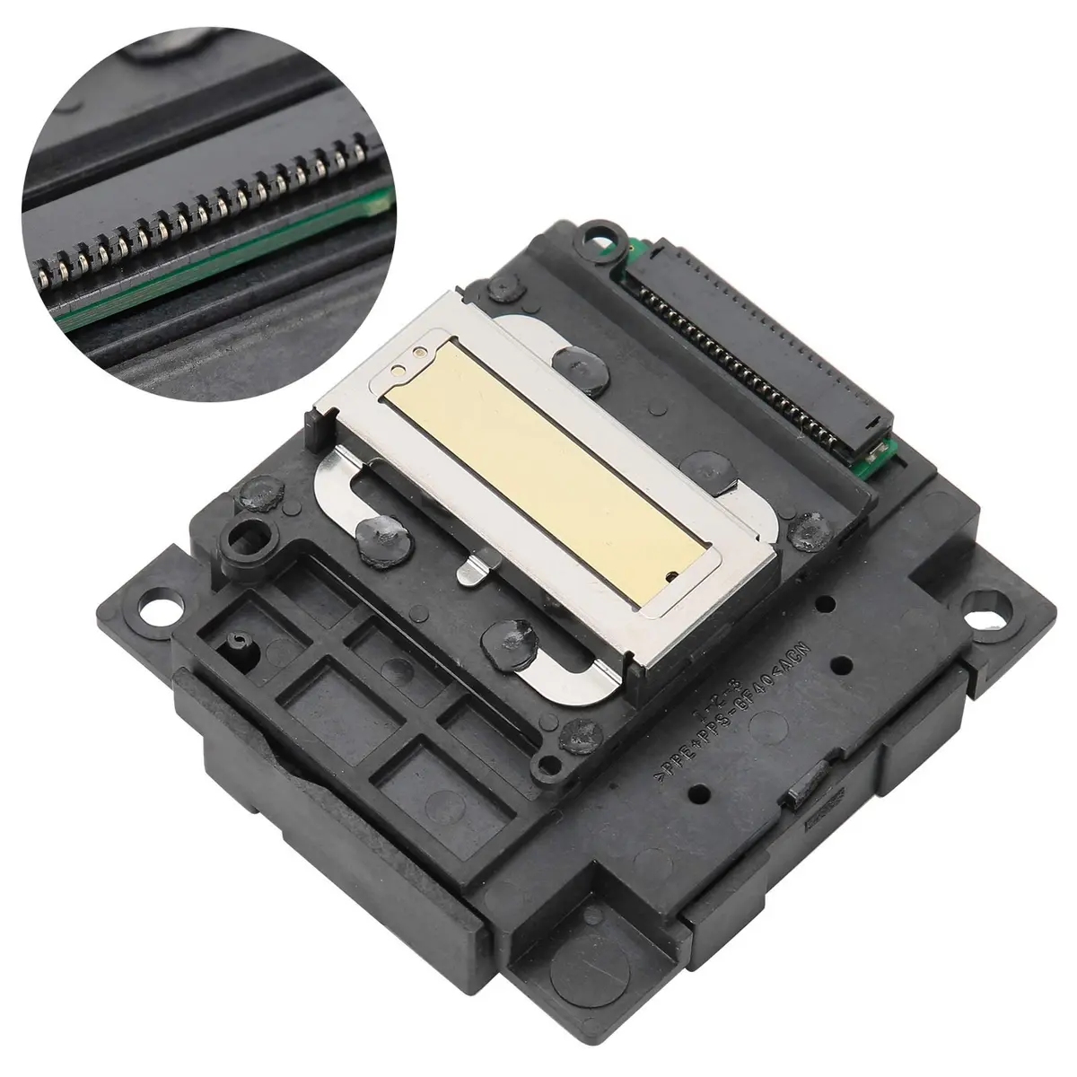 Cuifati Replacement Print Head for Epson L300 L358 L365 L550 L551 L350 L353 L360 L381 L385 PX405 PX435 L301L303 L351 L353 L551/310 L358 ME303 Printers | Black - view 4