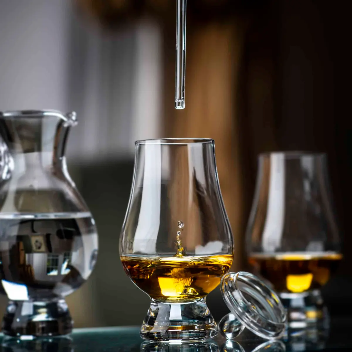 Glencairn Pipette Water Dropper 1ml (0.034 Fl Oz) | Handblown Glass for Whisky Tasting - view 5