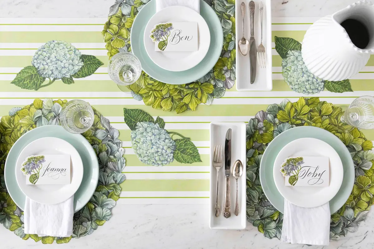 Hester & Cook Striped Paper Table Runner - Disposable Roll 20ft x 25in | Modern & Classic Decor - view 6