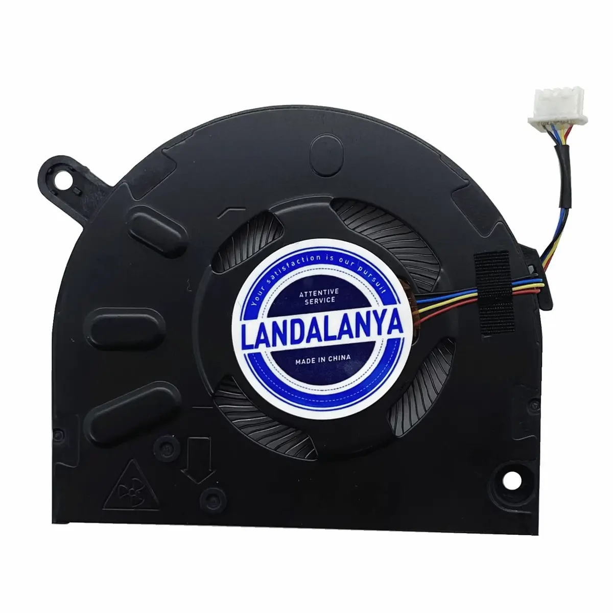 LANDALANYA Laptop CPU Cooling Fan for Lenovo Yoga 6 13ARE05 13ALC6 | 5V 2.5W Metal & Plastic - main product image