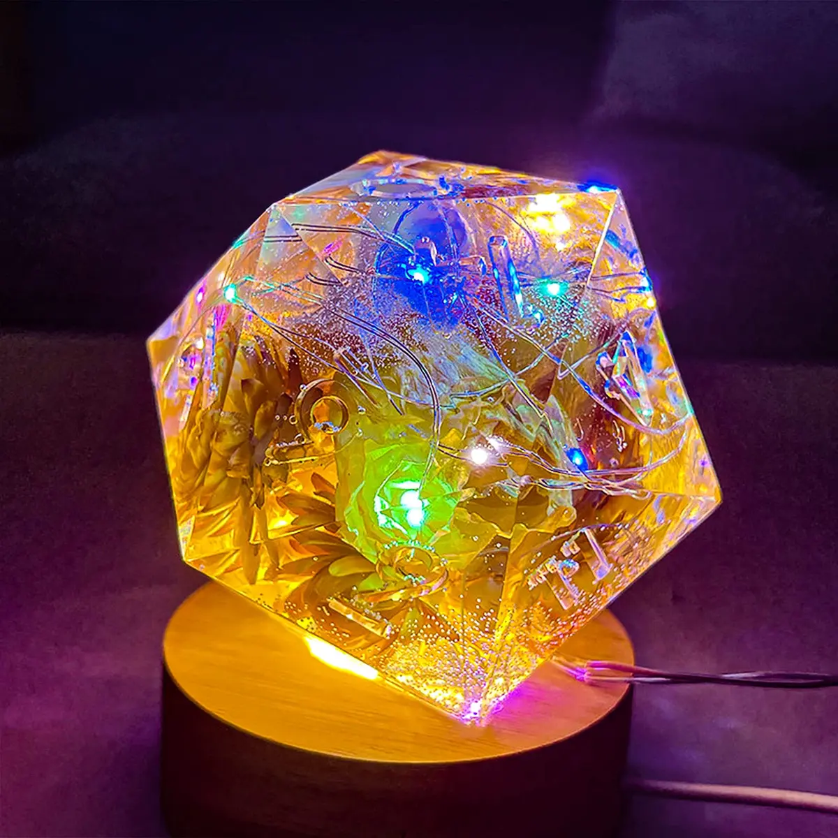Wehous Large Dice Resin Molds 2 Styles | Silicone Dice Mold for Epoxy Resin & DIY Home Decor - view 6