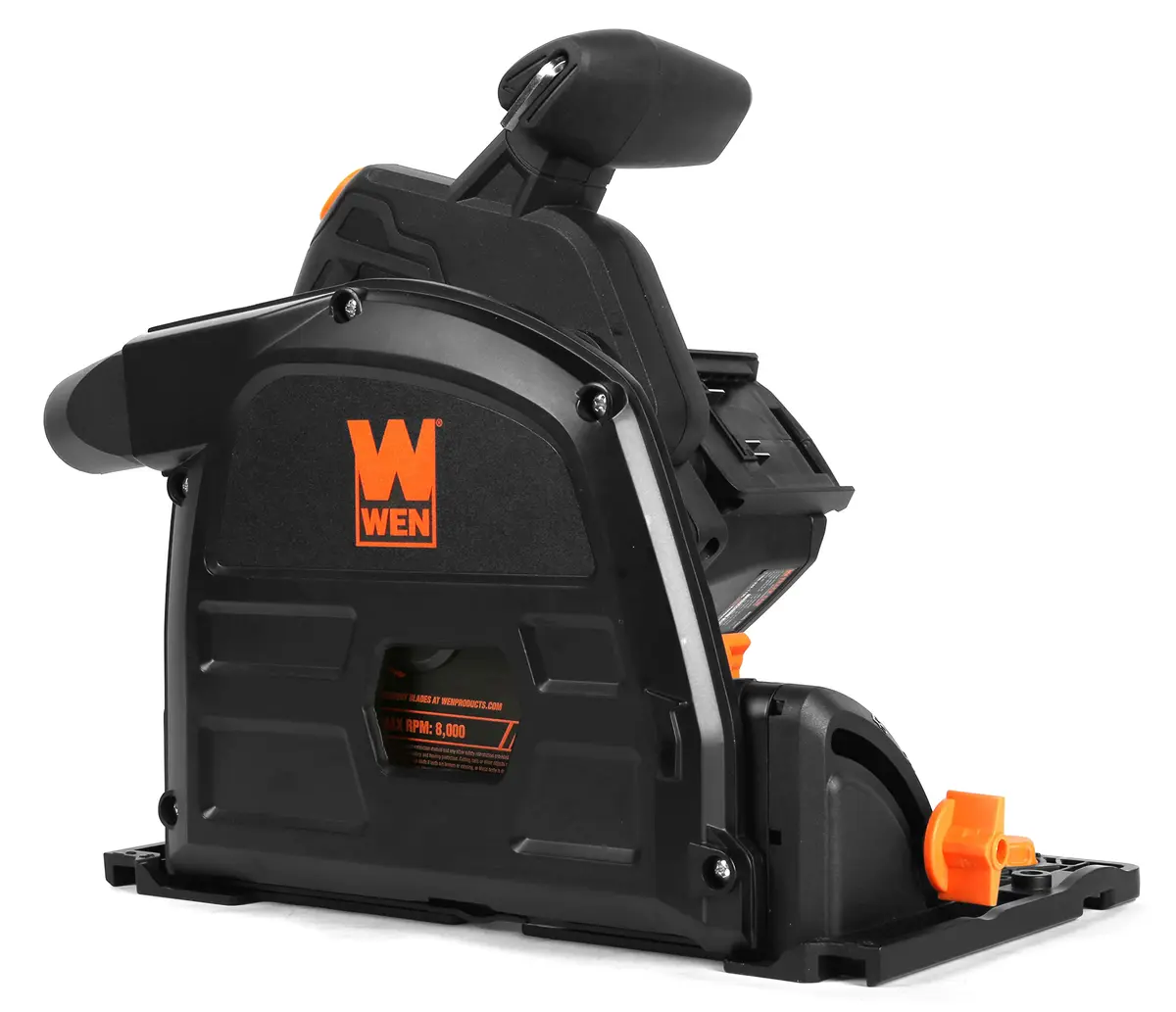 WEN 20V Max Cordless 6.5-Inch Track Saw, Brushless, Variable Speed, Tool Only (20691BT) | Precise Cuts for Wood & DIY - main product image