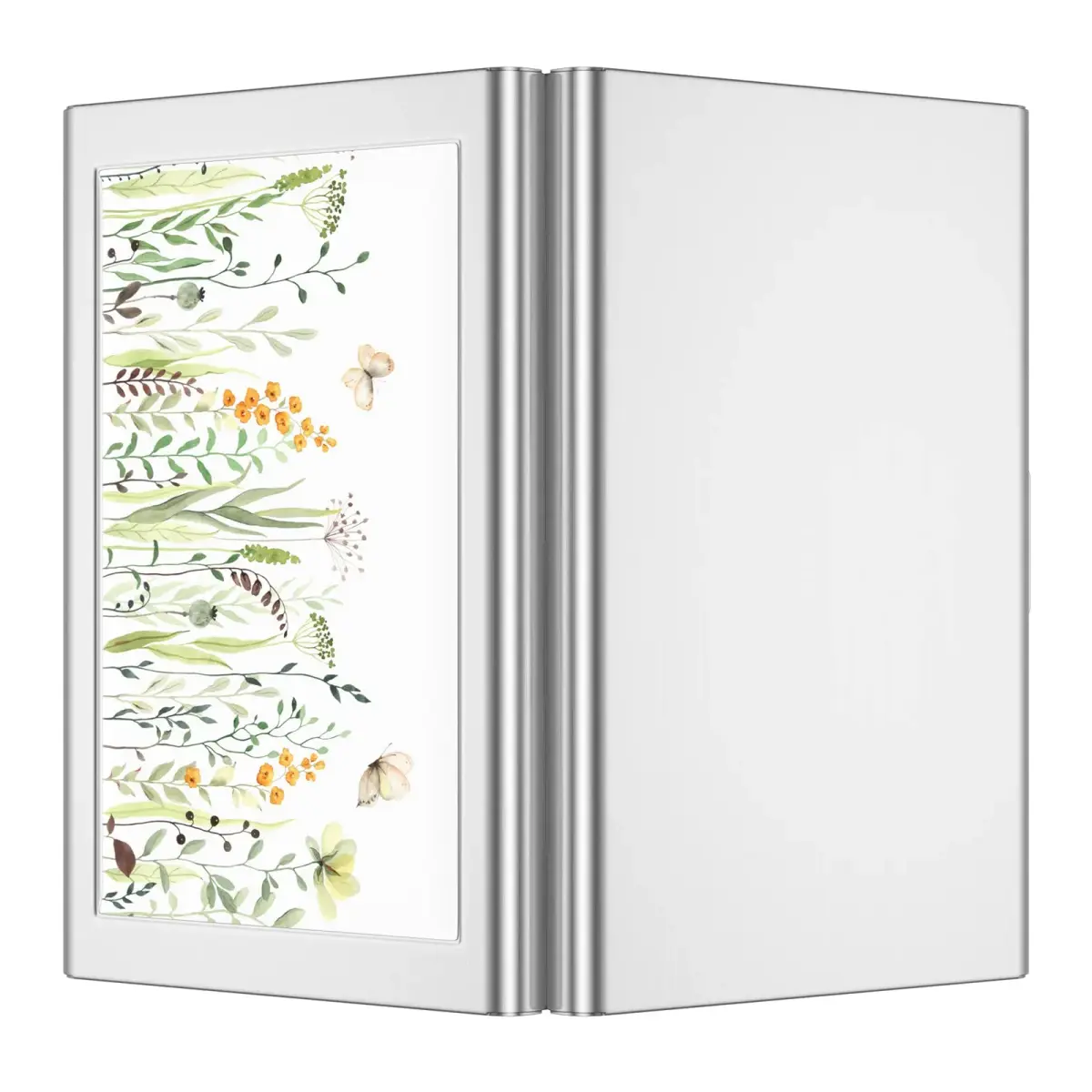 Rimilak Metal Credit Card Holder, Butterfly Flower Pattern, 6 Slots | RFID Blocking Slim Card Case - view 5