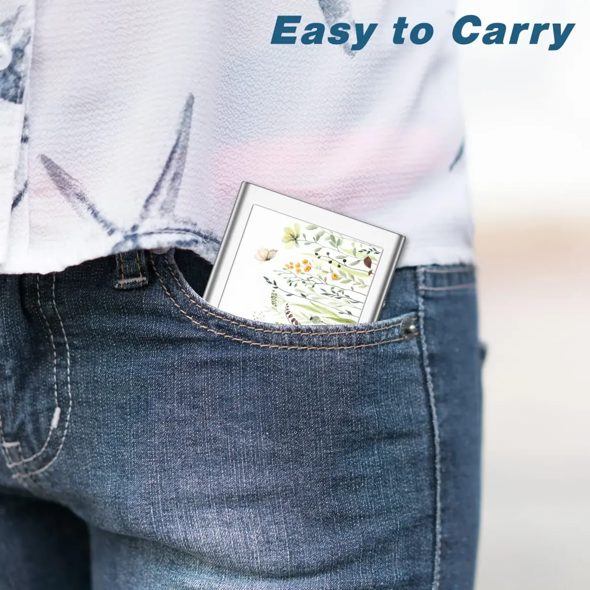 Rimilak Metal Credit Card Holder, Butterfly Flower Pattern, 6 Slots | RFID Blocking Slim Card Case - view 6