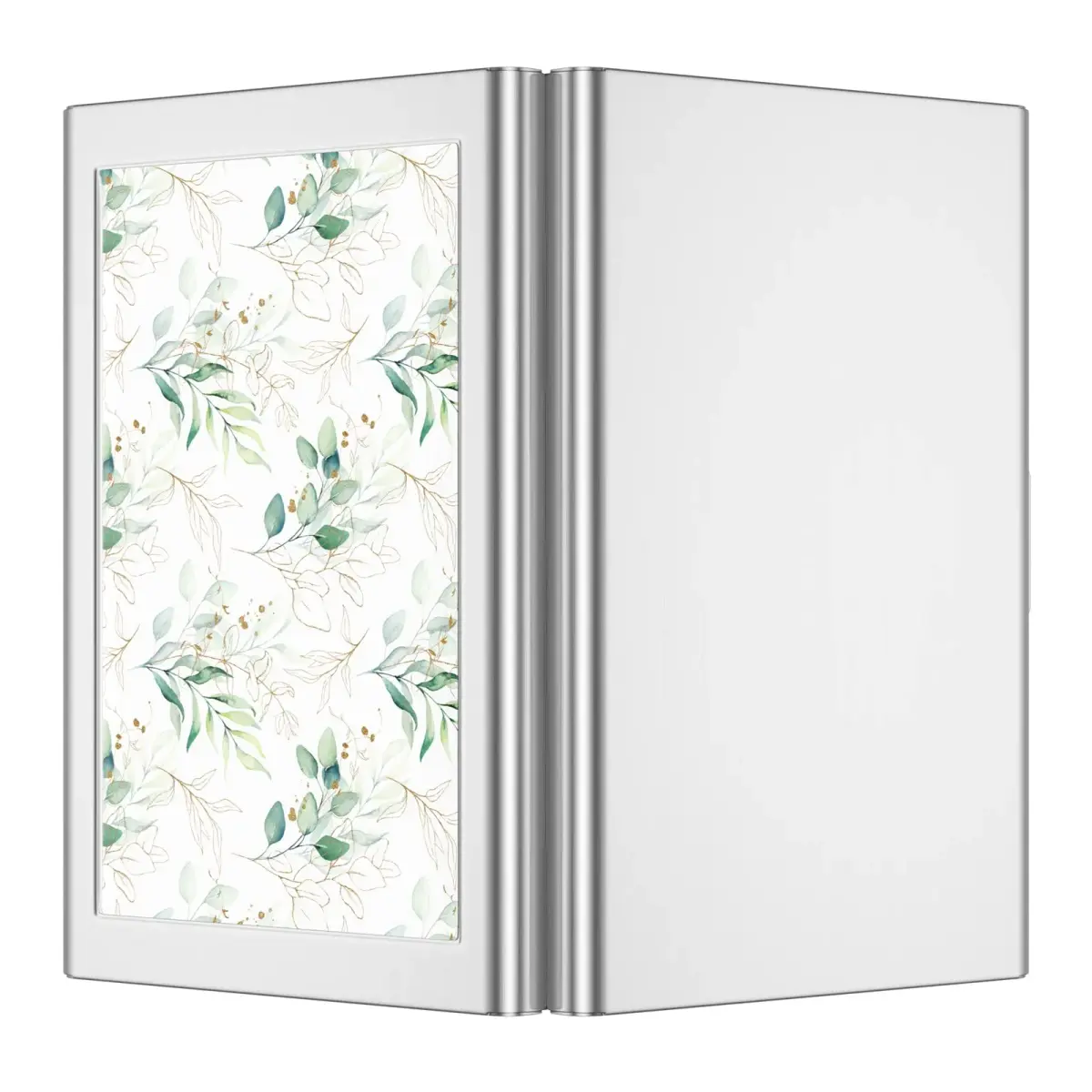 Rimilak Metal Credit Card Holder Mini Wallet Green Leaves | RFID Blocking Slim Card Case for Women - view 5