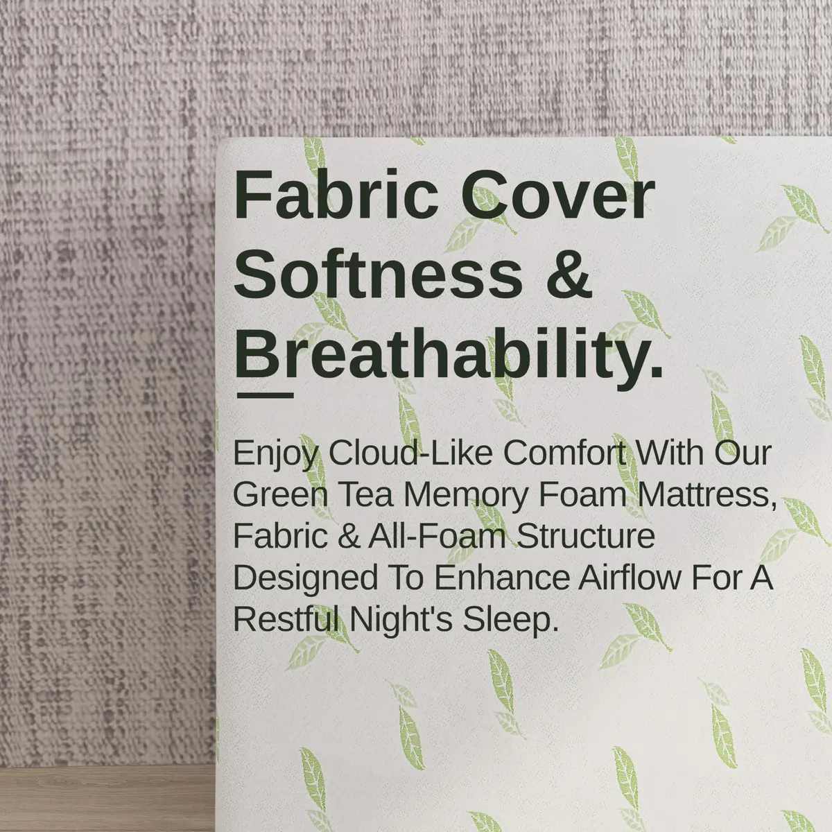 NapQueen Twin XL Mattress 8 Inch Green Tea Infused Memory Foam | CertiPUR-US Certified - view 7